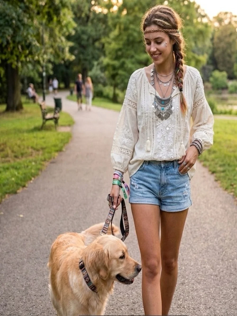 Festival necklace